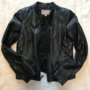 Leather Moto Jacket